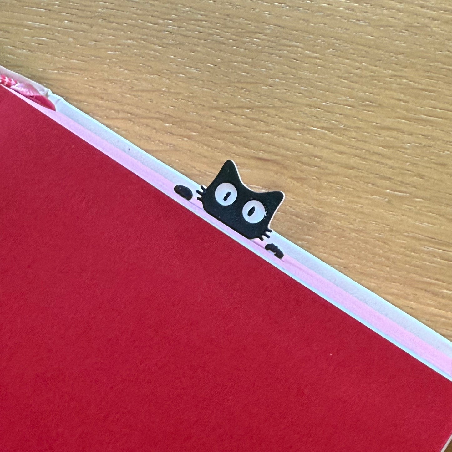 Black Cat Bookmark Book Holder For Books Papers Creative Gift