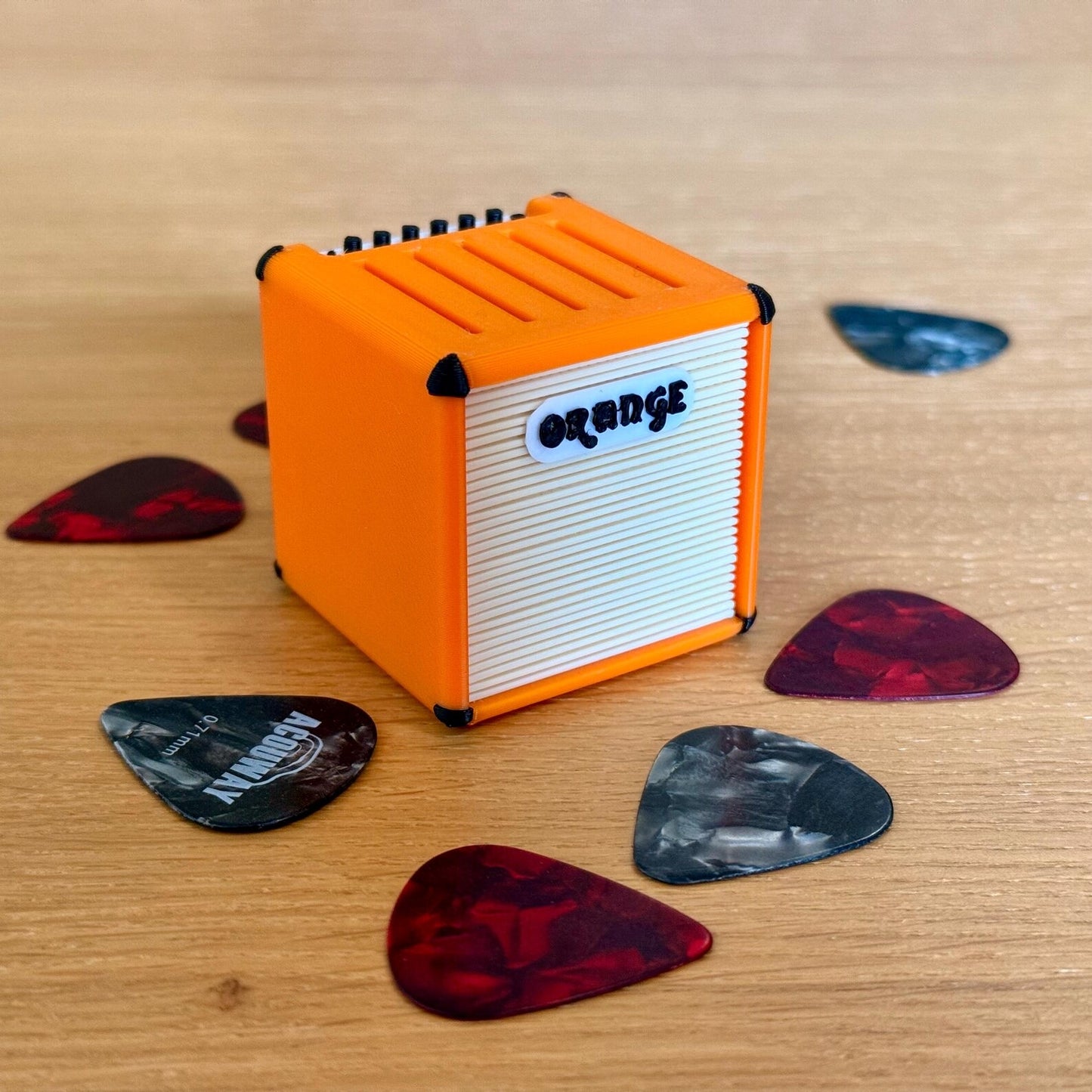 Mini Guitar Amp Pick Holder