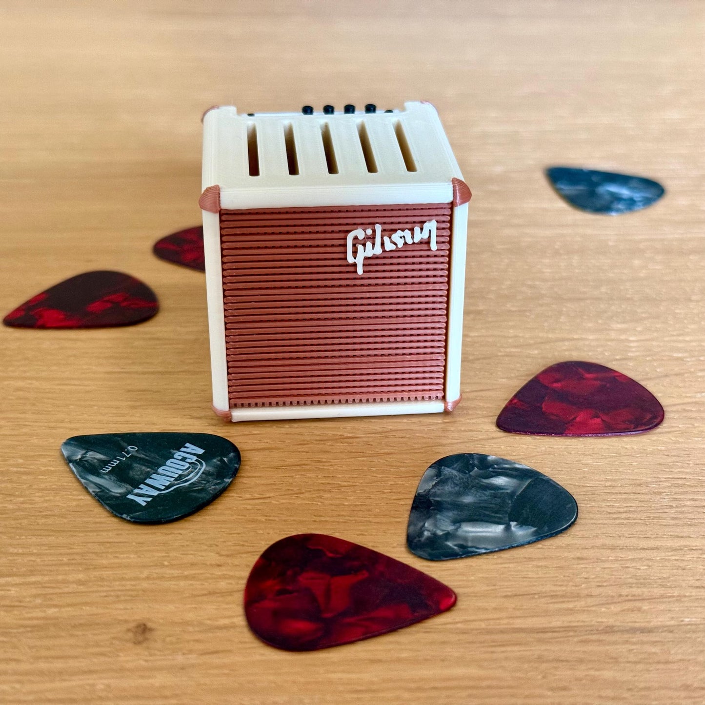 Mini Guitar Amp Pick Holder