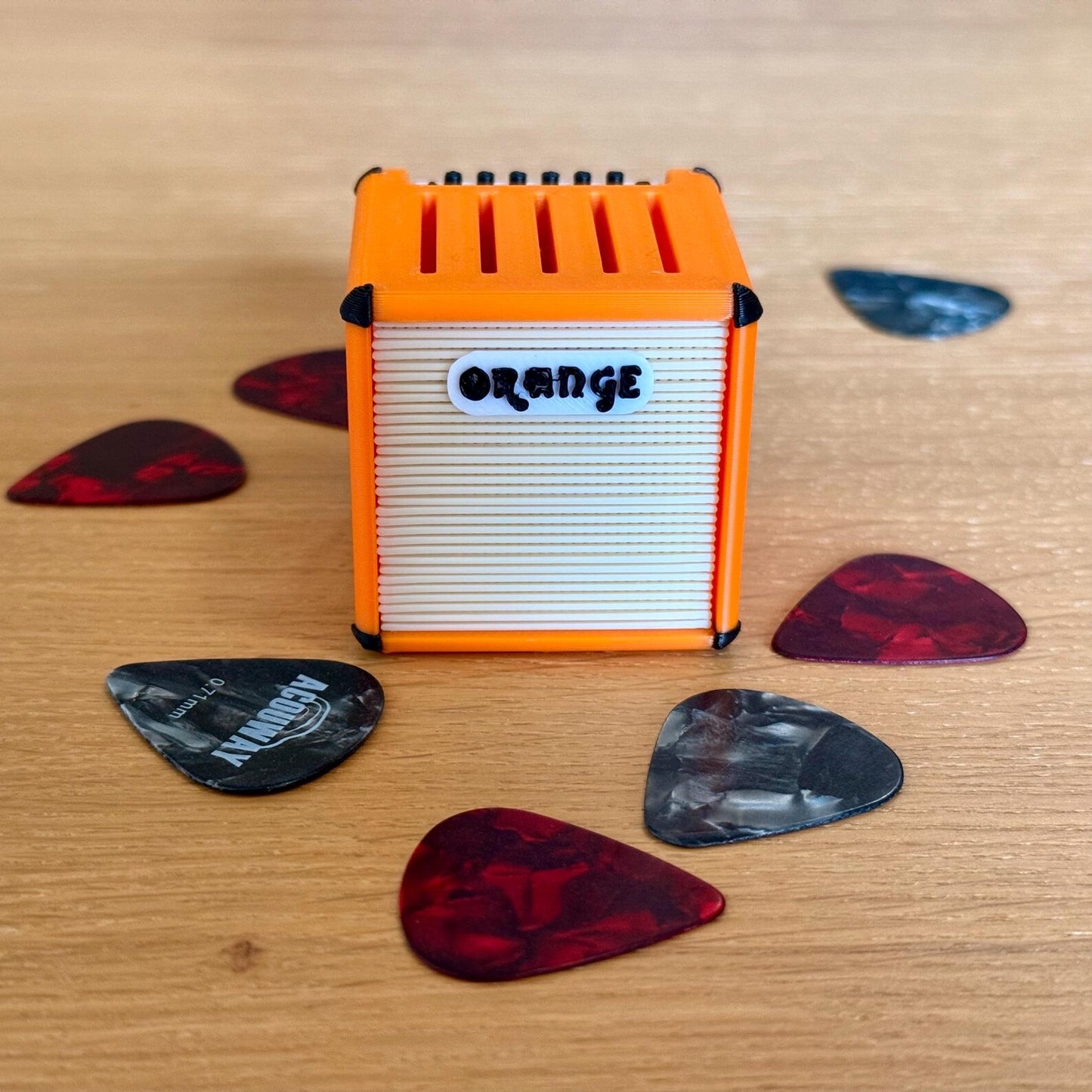 Mini Guitar Amp Pick Holder