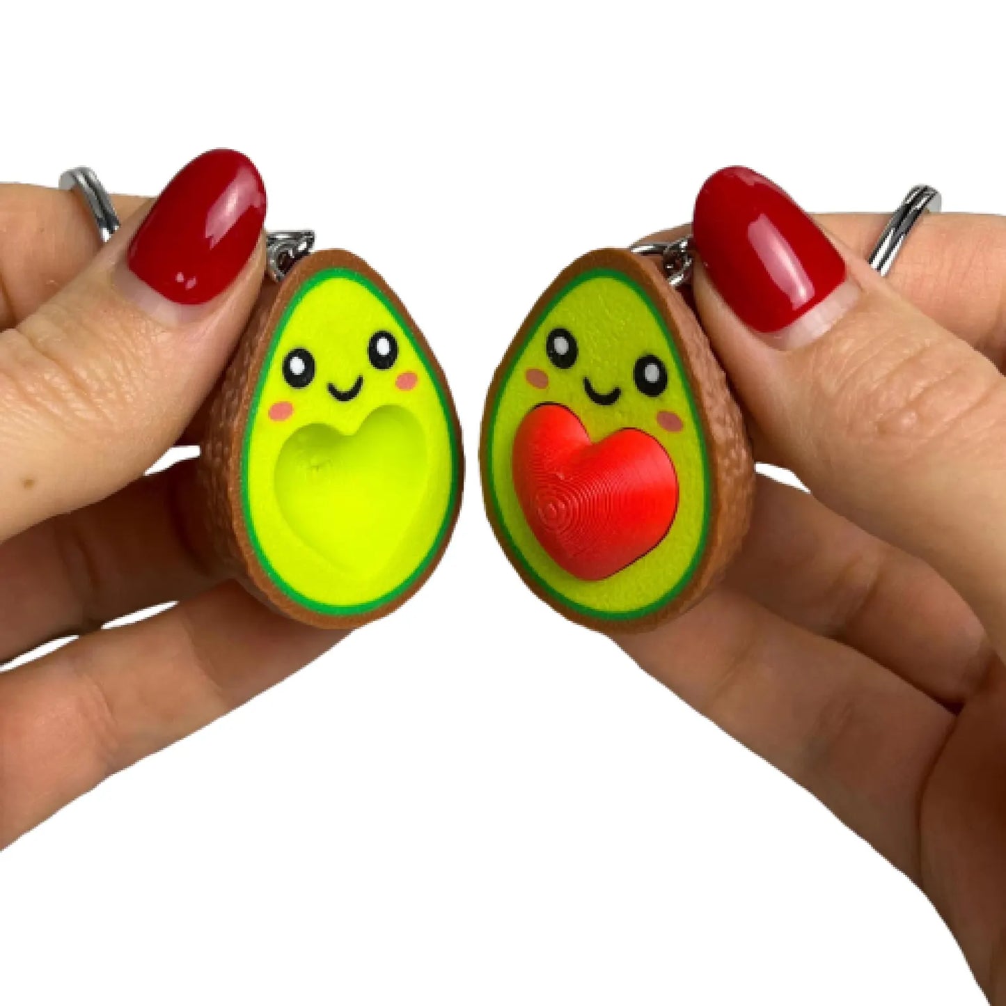 Avocado Couple Keychain for Valentine's Day