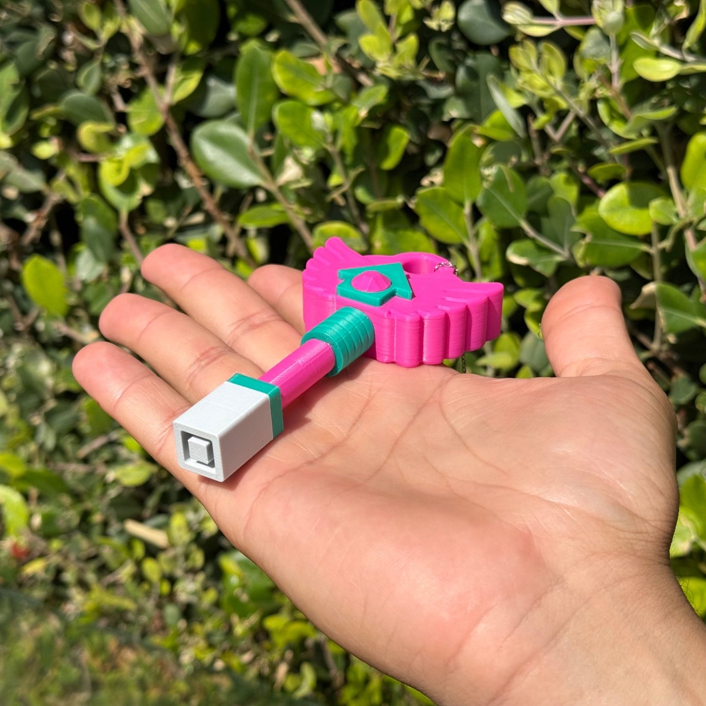 Squid Key Necklace Keychain - Hide&Seek Key - Game Hide And Seek