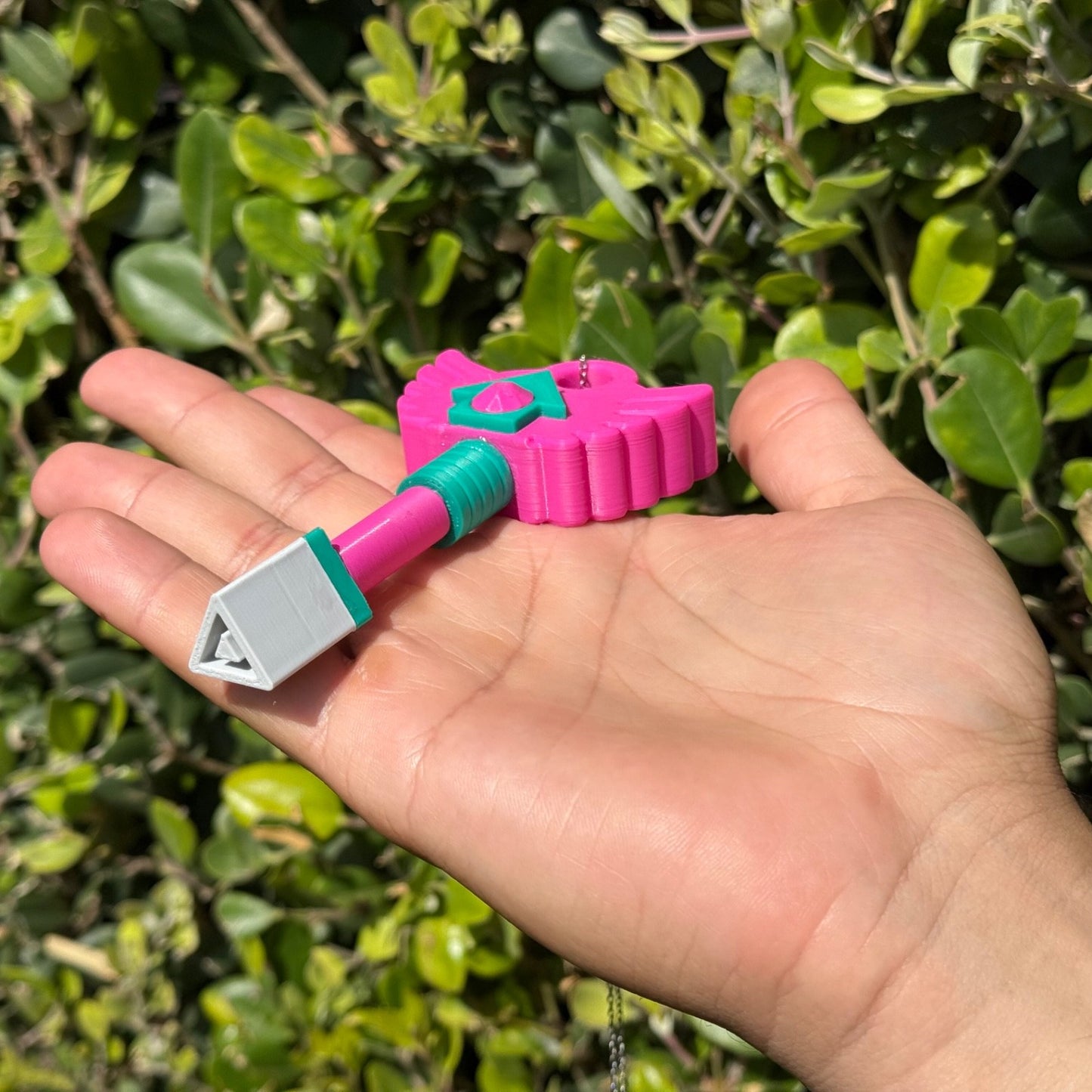 Squid Key Necklace Keychain - Hide&Seek Key - Game Hide And Seek