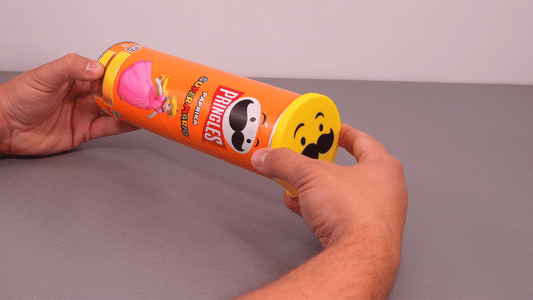 Pringles Chips Slider Tray with a Functional Lid