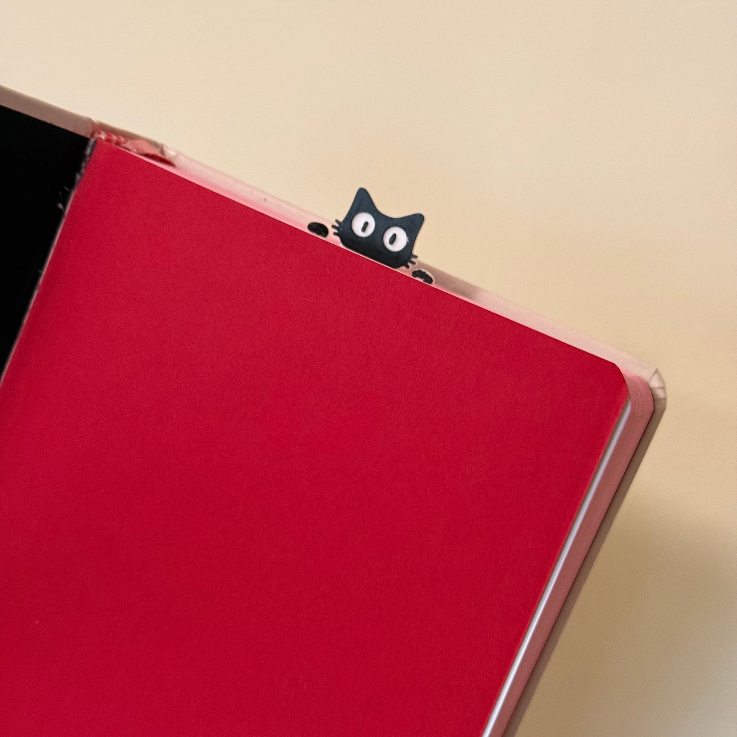Black Cat Bookmark Book Holder For Books Papers Creative Gift