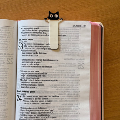 Black Cat Bookmark Book Holder For Books Papers Creative Gift