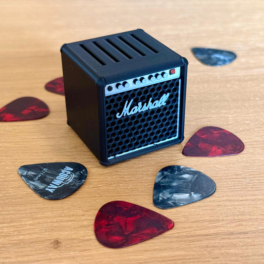 Mini Guitar Amp Pick Holder