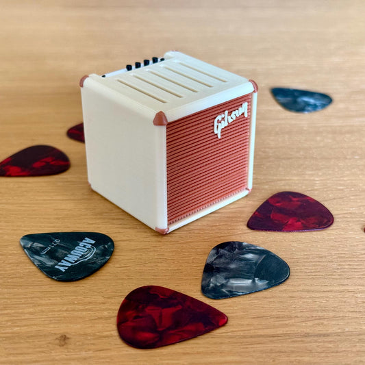 Mini Guitar Amp Pick Holder