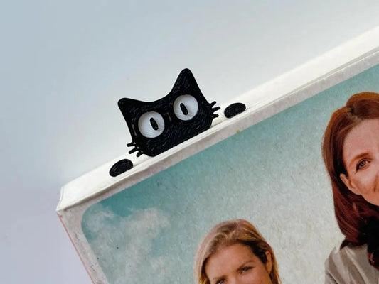 Black Cat Bookmark Book Holder For Books Papers Creative Gift