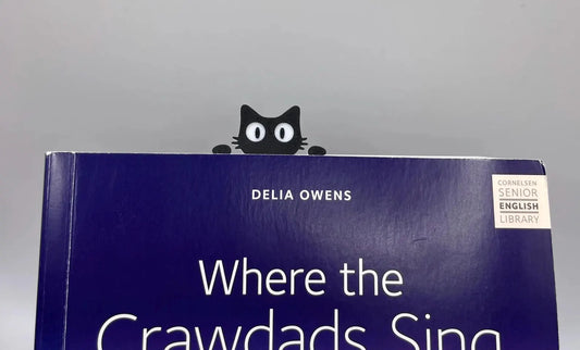 Black Cat Bookmark Book Holder For Books Papers Creative Gift