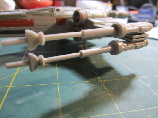 Replacement X-Wing Blaster Guns - Vintage Star Wars - 3D Printed - 3 Colours
