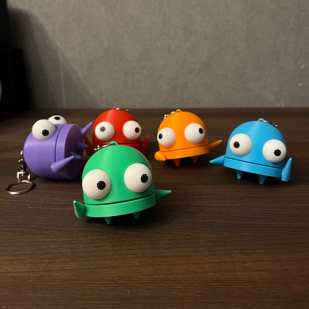 R.E.P.O. Robot Figurine and Keychain horror game